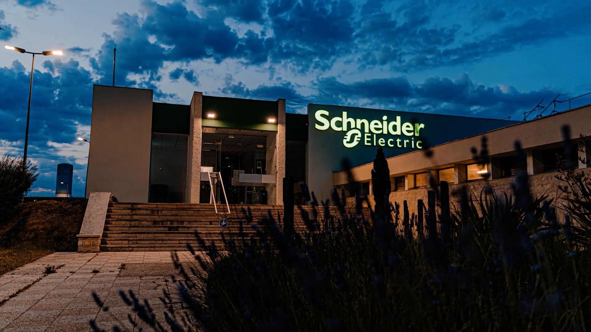 Devanture de Schneider Electric